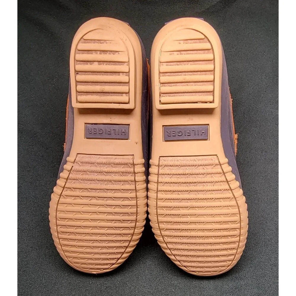 Tommy Hilfiger Rain Snow Duck Boots Size Blue Tan Women's 8M - Picture 10 of 10